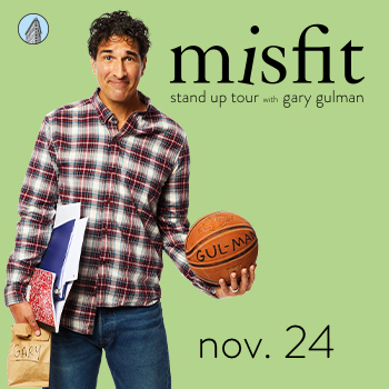 Martin Media presents Gary Gulman Misfit Stand Up Tour