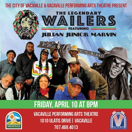 The Legendary Wailers featuring Julian Junior Marvin